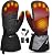 Heated Gloves for Men Women, Winter Hand Warmers 7.4V Rechargeable Powered Battery Electric Touchscreen Waterproof Heating Gloves for Cycling Motorcycle Skiing Snowboarding Hiking Hunting