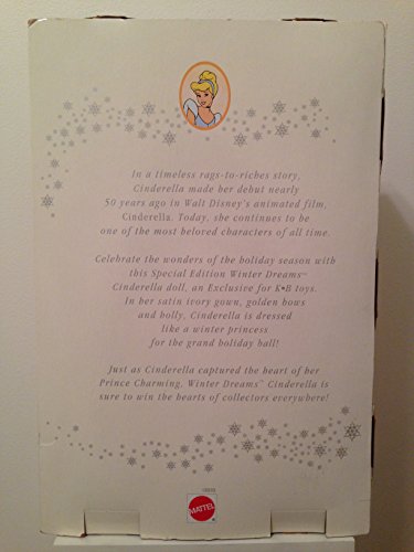 Kb Toys Winter Dreams Cinderella Special Edition Doll #TOP4