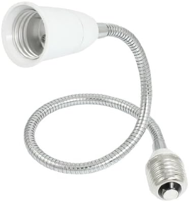 Amico E27 Screw Base Male to Female Socket Flexible Extension Bulb Adapter