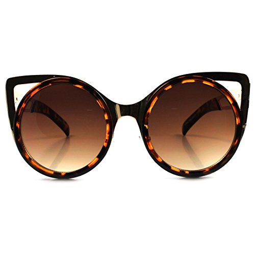 KISS Designer Fashion Stylish Sexy Womens Round Lens Cat Eye Sunglasses2