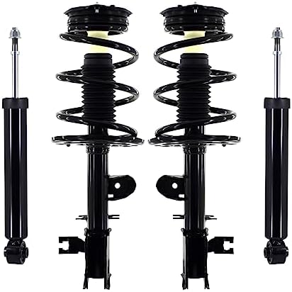 Amazon.com: PM Auto Set 4 Front Quick Complete Strut-Coild Spring-Rear ...
