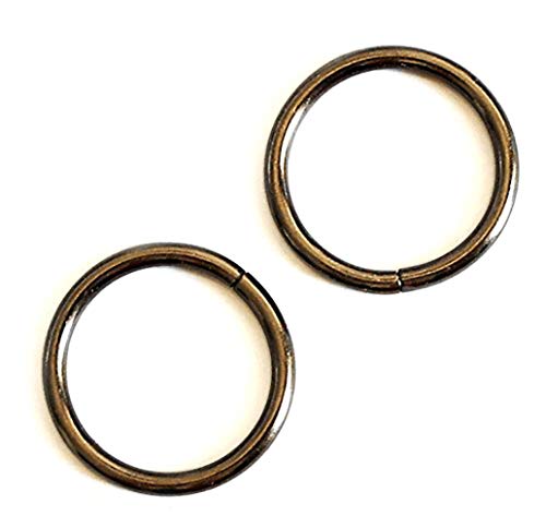 Anneaux métalliques pour sac à main HAND MRDC05 lot de 10 boucles de sangle