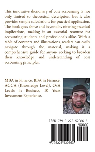 A to Z Cost Accounting Dictionary: A Practical Approach - Theory to Calculation: 6