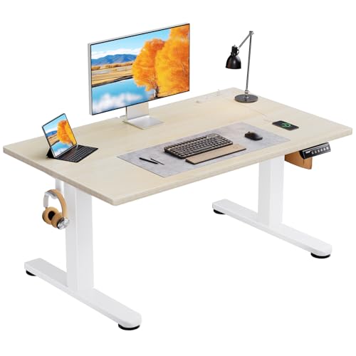 Amazon | ErGear 電動昇降式 ローデスク 高さ48-72cm コンセント