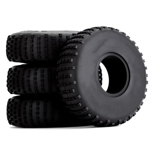 Neumáticos Coche RC para Axial para SCX10 para RR10 para Wraith para Bomber para RBX10 para Ryft 4 Unids/Set Neumáticos Goma Suave De 2,2 "Bully Wheel para 1/10 Coche Trepador Control Remoto