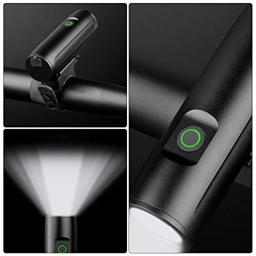 BESPORTBLE Farol Dianteiro de Bicicleta Ã  Prova D 'Ãgua Usb RecarregÃ¡vel Farol de Bicicleta Lante