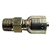 RAParts S.3510606 Parker NPTF Hose Fitting 3/8' x 3/8' x 18 Male Straight Pipe