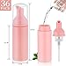 36 pcs 2oz Empty Foam Soap Dispensers Bottle Lash Cleanser Bottles Refillable Cleaning for Shampoo Lotion Hand Sanitizer Cosmetics Castile BPA-Free