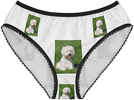 DogsMakeMeHappy Puppy Of West Highland Panties, Puppy Of West Highland Underwear, Briefs, Cotton Briefs