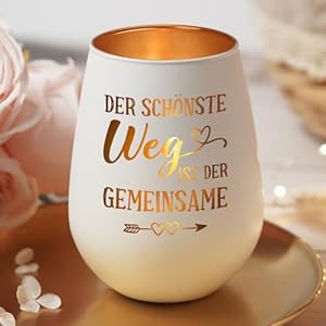 Craftique Windlicht 'Der Schönste Weg' LIH0651