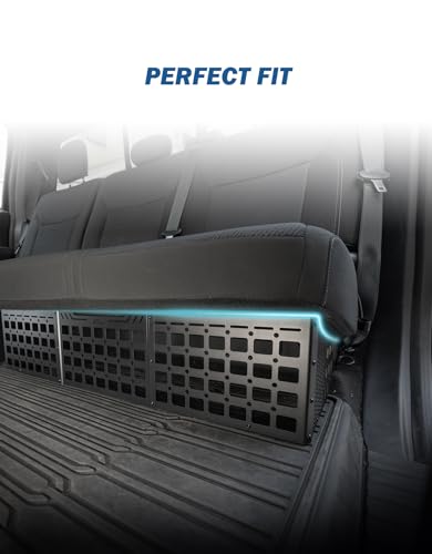 JOYTUTUS Under Seat Storage Molle Panel Compatible With 2015-2025 F150 & 2017-2025 F250 F350 Supercrew Cab, Underseat Truck Under Seat Storage Molle Panels Accessories - Image 7