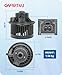 GVPART4U Front Blower Motor for 2000 2001 2002 2003 2004 2005 2006 Chevy Tahoe Silverado Avalanche Suburban, 2000-2006 GMC Sierra Yukon, 2003-2006 Cadillac Escalade
