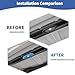 RT-TCZ for Jeep JL Light Blue Dome Light Cover Trim for Jeep Wrangler JL Gladiator JT 2018-2023 Light Blue Interior Accessories 3pcs