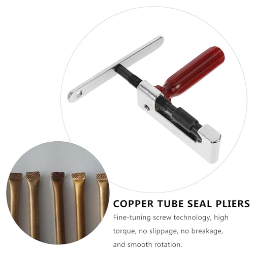 Alicates para sellar tubos de cobre POPETPOP con tornillo ajustable para enfriadores 7