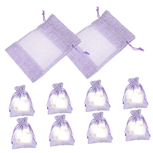 Bolsas de sachet vacías para lavanda Healifty 10 piezas miniatura 1