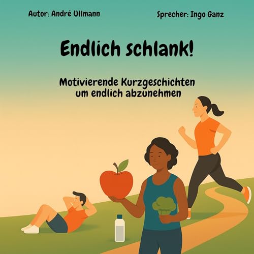 Page de couverture de Endlich schlank! - Motivierende Kurzgeschichten um endlich abzunehmen