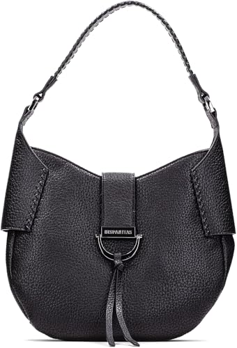 Hispanitas Para Mujer. BI254147 Bolso Magnet Redondo Negro (Osfa), Casual, Poliuretano