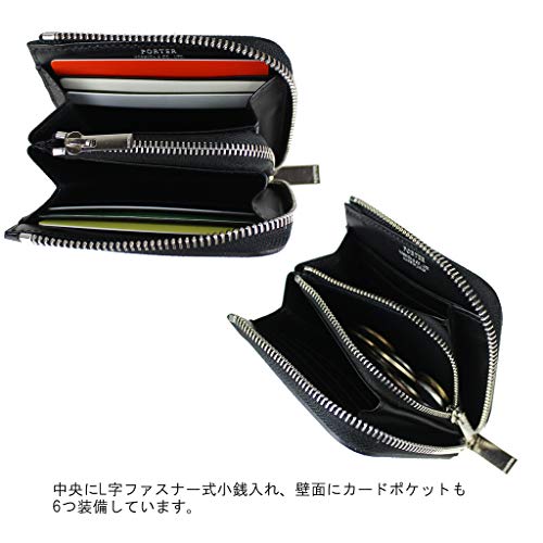 Porter ABLE WALLET 030-03441 Able L-Shaped Zipper Wallet Mini Wallet3