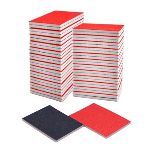 26 piezasSpugne Abrasive,spugna abrasiva a grana,Spugne Carta Vetrata,Spugna abrasiva fine, Blocchi Abrasivi 180-3000 Granulometria, Manuale Spugne Carta Vetrata,Pour polir différents matériaux