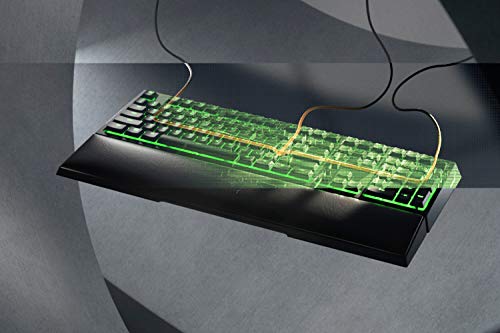 Razer Ornata V2 - Gaming Tastatur mit mecha-membranen Hybrid-Schaltern (Multifunktionaler Drehregler und Medientasten, voll programmierbar, RGB Chroma) QWERTZ | DE-Layout, Schwarz