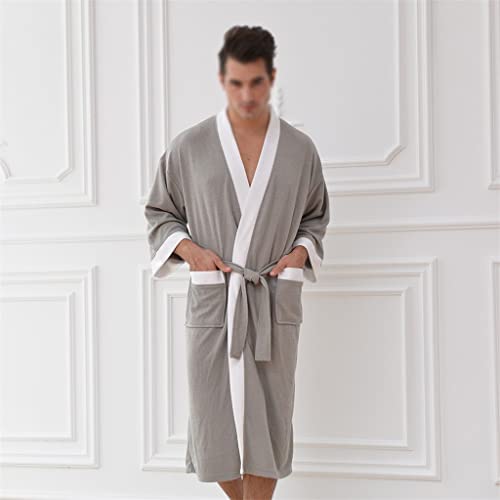 Kimono de baño de algodón para sauna y termas túnica caliente xl 2