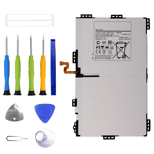 ERYNK EB-BT835ABU Ersatz Akku Für Samsung Galaxy Tab S4 10.5 SM-T830 SM-T835 SM-T837A Ersatzbatterie with Werkzeugsatz ERYNK EB-BT835ABU Ersatz Akku Für Samsung Galaxy Tab S4 10.5 SM-T830 SM-T835 SM-T837A Ersatzbatterie with Werkzeugsatz