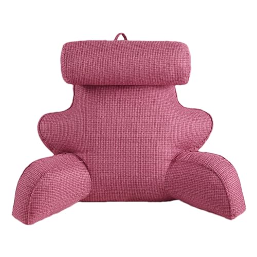 Coussin de lecture avec accoudoirs pour bouquiner confortablement dans votre lit