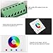 Garosa RGBW LED Wall Switch Dimmer RGBW Controller Wall Mounted Touch Panel Dimmer Switch LED Touch Panel for LED Light Strip LED Night Indicating Lamp(White)