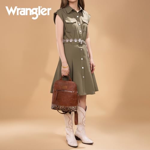 Image of Montana West Wrangler Backpack Purse for Women Mini Backpack Purse Cute Ladies Bookbag Travel Work Daypacks Bags WG-BG-186-9116-LP