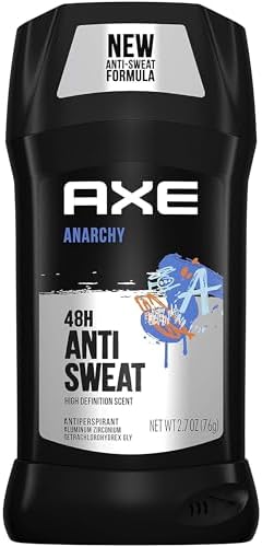 Axe Dry Anti-Perspirant Invisible Solid, Anarchy 2.70 oz ( Pack of 12)