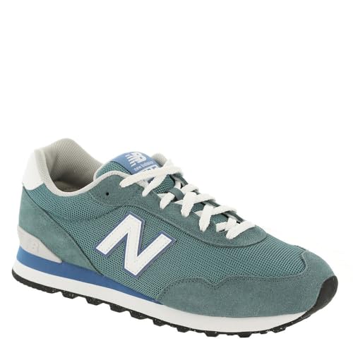 New Balance Men's 515 V3 Sneaker, New Spruce/White, 14