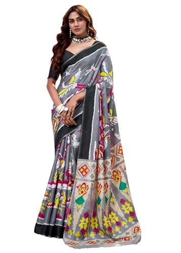 Sari de travail haut de gamme en Tusser doux 11483 avec somptueuse bordure Zari