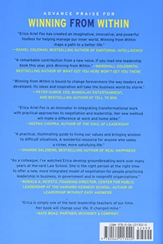 Winning from Within: A Breakthrough Method for Leading, Living, and Lasting Change