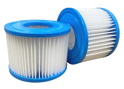 ECOPOOLTECH Cartucho de Filtro para bañera de hidromasaje (2 Paquetes)