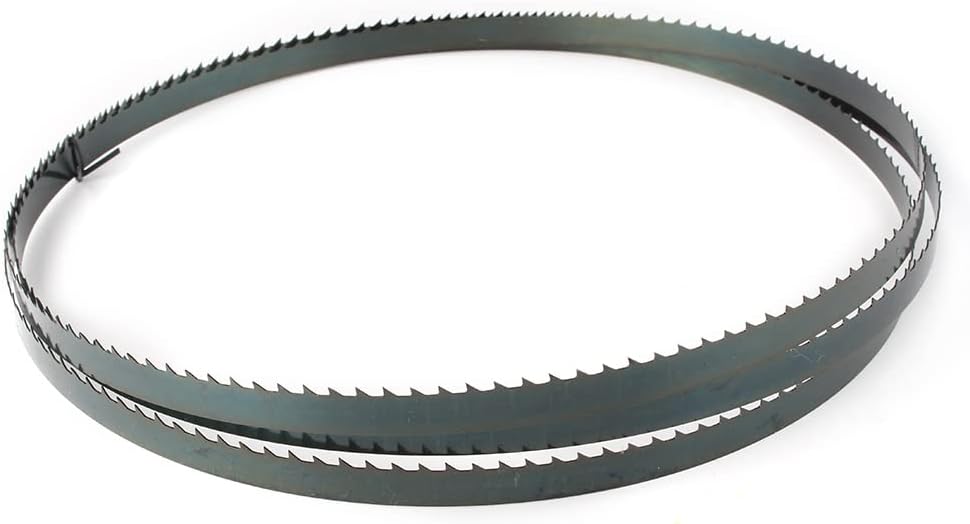Wood Cutting Band Saw Blades Bi-Metal Wood BandSaw Blades 4tpi 1pc 98" x 0.63" for Craftsman Cutting Wood and Plastics