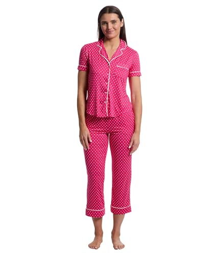 Image of kate spade new york Short Sleeve Cropped PJ Set