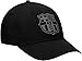 Icon Sports 2026 FC Barcelona Officially Licensed Soccer Cap Black with Silver Woven Team Logo