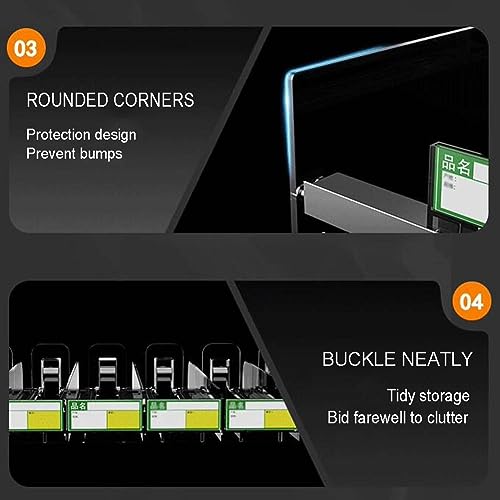 Soporte Rectangular para Cigarrillos con Gran Visibilidad y Ahorro de Espacio 5