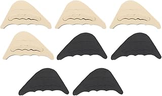 Heel Liners 4 Pairs of Toe Filler Inserts Forefoot Sole Pads Front Tip Insoles Reusable Shoe Filler Head Plugs for Too Big Shoes for Women Men Unisex Pumps Flats Sneaker High Heel Pads