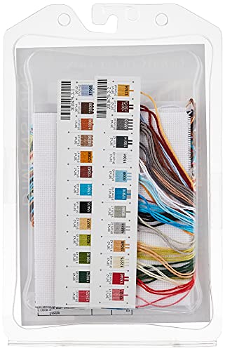 Point de croix compté Café Oublié Dimensions kit broderie fils premium - 5