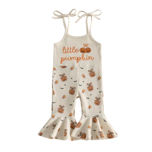 Image of Thanksgiving Baby Girl Outfit Toddler Turkey Romper Overalls Jumpsuit