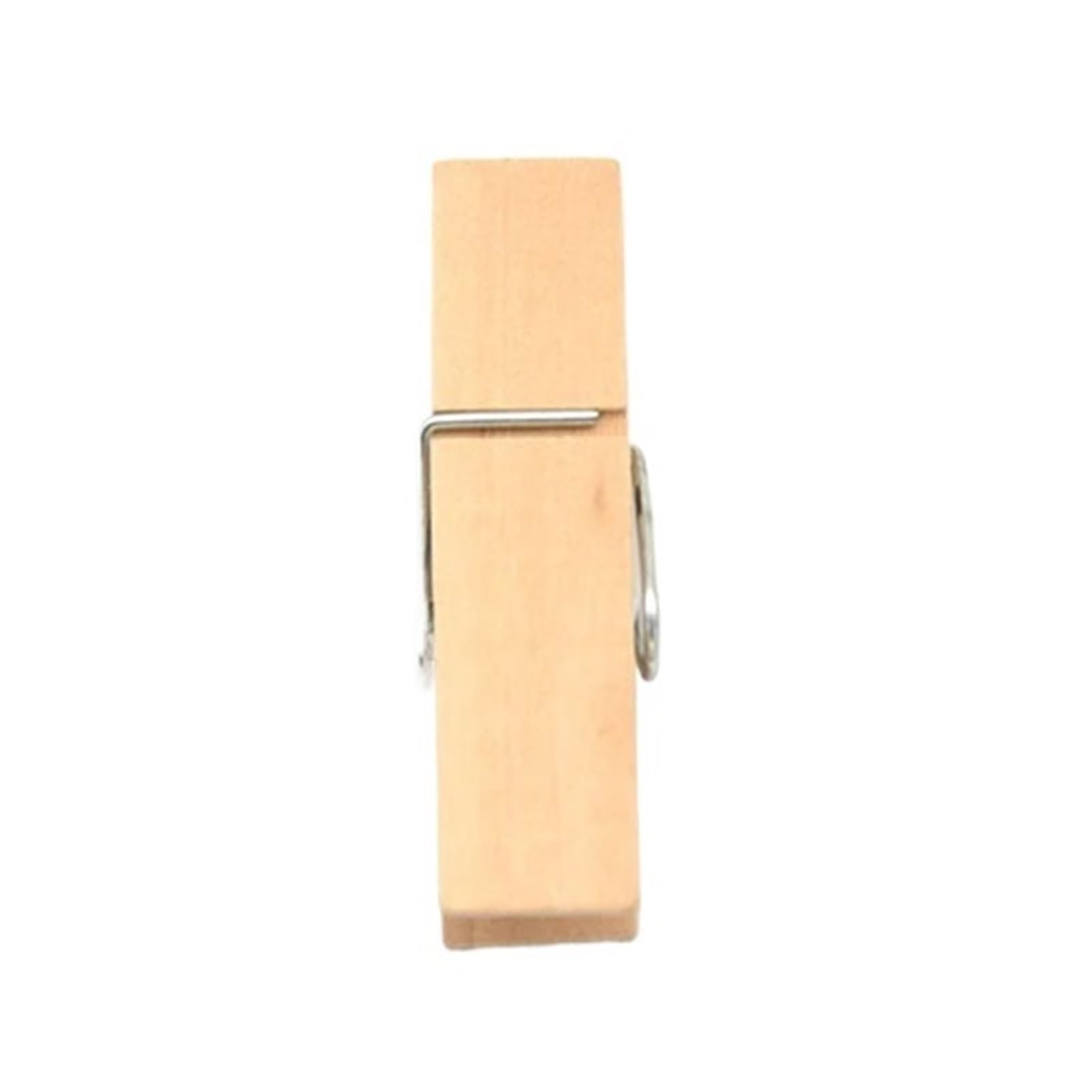 200PCS Wooden Clips For Photo Memo Office Clothespin Craft Decoration Pegs For Colthes(1.7x7.2cm)