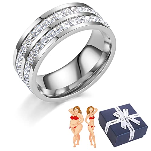 Donubiiu VIKANDA thermogener moissanit spinner ring, VIKANDA...