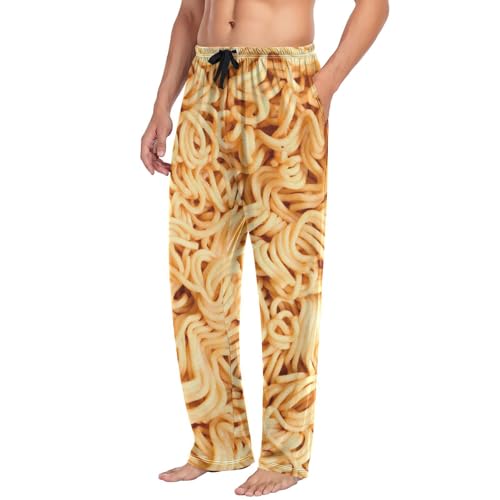 Men's Pajama Bottoms Lounge Pants Soft Comfy Long Pj Pant Sleepwear with Pockets2