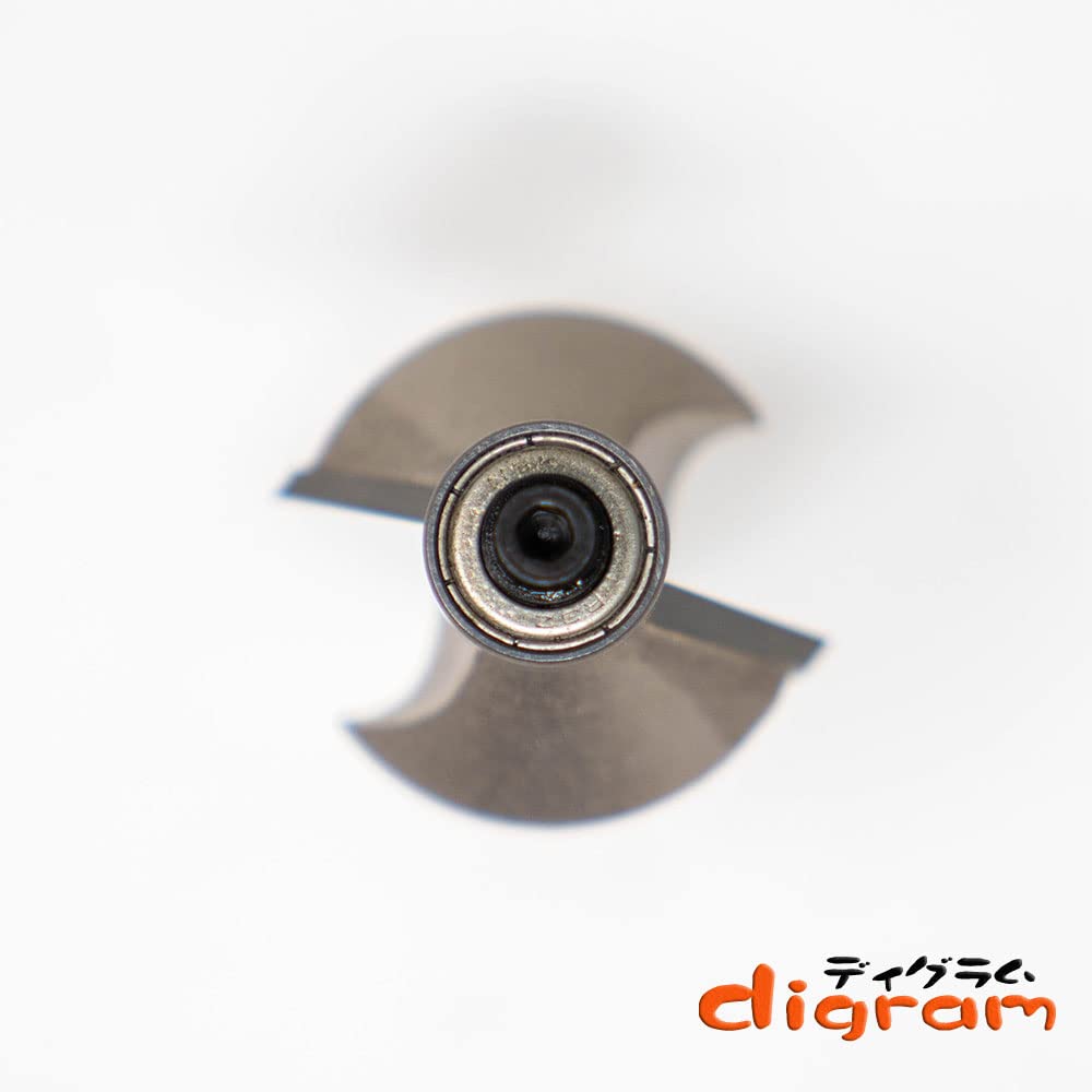 Amazon | トリマー ビット 角面 45度 6mm軸 （ 刃径 31mm