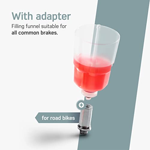 Borgen Bike Brake Bleed Kit for Shimano Hydraulic Disc Brakes I Brake Bleeder Kit Bike with 100ml (3.4oz) Hydraulic System Mineral Oil - Made in Germany. Step by Step Instructions and Video Manual - Image 6