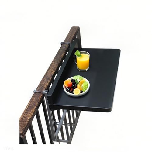 Établi pliable de balcon suspendu rigide en métal durable