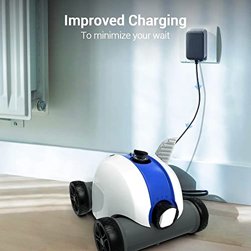 J-ZMQER 2-Prong 12.6V AC/DC Adapter Compatible with Ofuzzi Model HJ1103 6000mAh Lithium Li-ion Battery Cordless Robotic Automatic Swimming Pool Vacuum Cleaner 12.6VDC 1.8A Power Supply Cord Charger