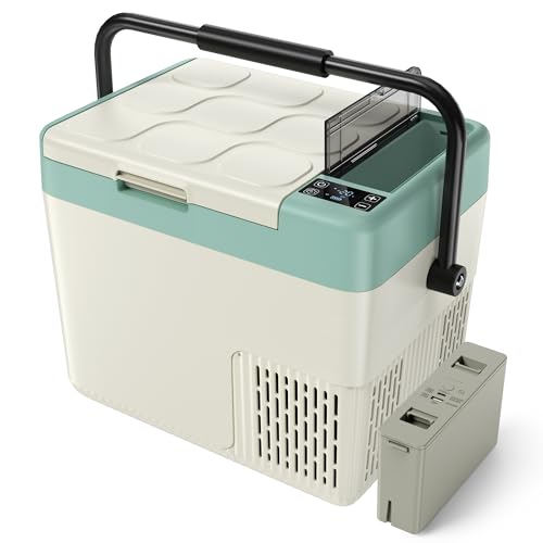 Amazon.co.jp: EUHOMY 車載冷蔵庫 18L ポータブル冷蔵庫 バッテリー