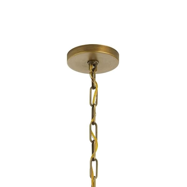Kichler Lighting Abbotswell 19 inch 4 Light Pendant in Natural Brass by Kichler - Image 8